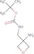 tert-butyl N-[(3-aminooxetan-3-yl)methyl]carbamate