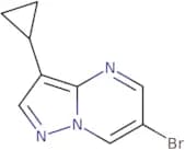 6-Bromo-3-cyclopropylpyrazolo[1,5-a]pyrimidine