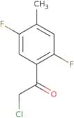 2-Chloro-1-(2,5-difluoro-4-methylphenyl)ethan-1-one