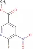 Methyl 6-fluoro-5-nitropyridine-3-carboxylate