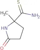 2-Methyl-5-oxopyrrolidine-2-carbothioamide