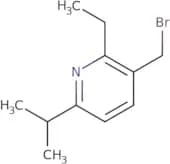 3-(Bromomethyl)-2-ethyl-6-(propan-2-yl)pyridine