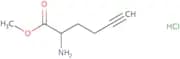 Methyl (2S)-2-aminohex-5-ynoate hydrochloride