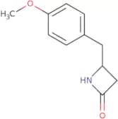 4-[(4-Methoxyphenyl)methyl]azetidin-2-one