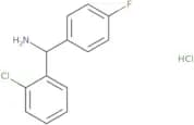 (2-Chlorophenyl)(4-fluorophenyl)methanamine hydrochloride