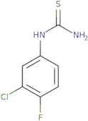 1-(3-Chloro-4-fluorophenyl)thiourea