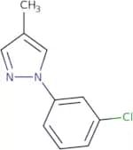 1-(3-Chlorophenyl)-4-methyl-1H-pyrazole