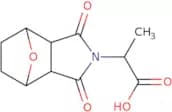 2-{3,5-Dioxo-10-oxa-4-azatricyclo[5.2.1.0,2,6]decan-4-yl}propanoic acid