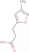 3-(3-Methyl-1,2-oxazol-5-yl)propanoic acid