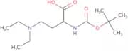 2-{[(tert-Butoxy)carbonyl]amino}-4-(diethylamino)butanoic acid