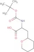 2-([(tert-Butoxy)carbonyl]amino)-3-(oxan-2-yl)propanoic acid