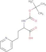 2-{[(tert-Butoxy)carbonyl]amino}-4-(pyridin-2-yl)butanoic acid