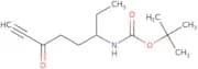 tert-Butyl N-(6-oxooct-7-yn-3-yl)carbamate