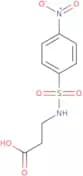 3-(4-nitrobenzenesulfonamido)propanoic acid