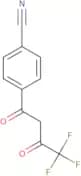 4-(4,4,4-Trifluoro-3-oxobutanoyl)benzonitrile
