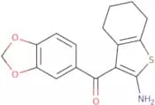 3-(1,3-Dioxaindane-5-carbonyl)-4,5,6,7-tetrahydro-1-benzothiophen-2-amine
