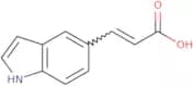 3-(1H-Indol-5-yl)prop-2-enoic acid
