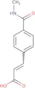(2E)-3-[4-(Methylcarbamoyl)phenyl]prop-2-enoic acid