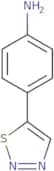4-(1,2,3-Thiadiazol-5-yl)aniline