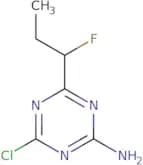 4-Chloro-6-(1-fluoropropyl)-1,3,5-triazin-2-amine