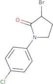 3-Bromo-1-(4-chlorophenyl)pyrrolidin-2-one