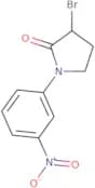 3-Bromo-1-(3-nitrophenyl)pyrrolidin-2-one