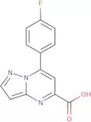 7-(4-Fluorophenyl)pyrazolo[1,5-a]pyrimidine-5-carboxylic acid