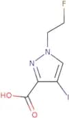 1-(2-Fluoroethyl)-4-iodo-1H-pyrazole-3-carboxylic acid