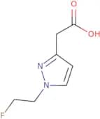 2-[1-(2-Fluoroethyl)-1H-pyrazol-3-yl]acetic acid