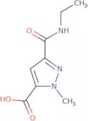 3-(Ethylcarbamoyl)-1-methyl-1H-pyrazole-5-carboxylic acid