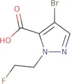 4-Bromo-1-(2-fluoroethyl)-1H-pyrazole-5-carboxylic acid