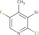 3-Bromo-2-chloro-5-fluoro-4-methylpyridine