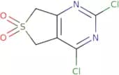 2,​4-​Dichloro-​5,​7-​dihydro-​thieno[3,​4-​d]​pyrimidine 6,​6-​dioxide