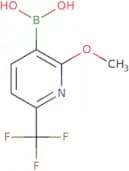 [2-Methoxy-6-(trifluoromethyl)pyridin-3-yl]boronic acid