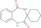 1,2,4,5-Tetrahydrospiro[1,4-benzodiazepine-3,1'-cyclohexane]-2,5-dione