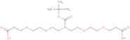 N-Boc-N-bis(PEG2-acid)
