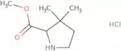 Methyl 3,3-dimethylpyrrolidine-2-carboxylate hydrochloride