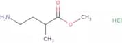 Methyl 4-amino-2-methylbutanoate hydrochloride