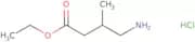 Ethyl 4-amino-3-methylbutanoate hydrochloride