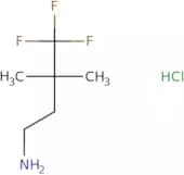 4,4,4-Trifluoro-3,3-dimethylbutan-1-amine hydrochloride