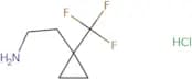 2-[1-(trifluoromethyl)cyclopropyl]ethan-1-amine hydrochloride