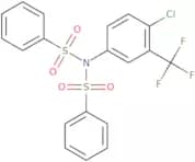 N-(Benzenesulfonyl)-N-[4-chloro-3-(trifluoromethyl)phenyl]benzenesulfonamide