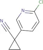1-(6-Chloropyridin-3-yl)cyclopropanecarbonitrile