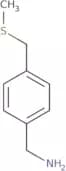 {4-[(Methylsulfanyl)methyl]phenyl}methanamine