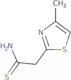 2-(4-Methyl-1,3-thiazol-2-yl)ethanethioamide