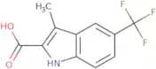 3-Methyl-5-(trifluoromethyl)-1H-indole-2-carboxylic acid