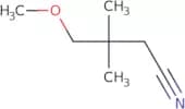 4-Methoxy-3,3-dimethylbutanenitrile
