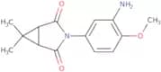 3-(3-Amino-4-methoxyphenyl)-6,6-dimethyl-3-azabicyclo[3.1.0]hexane-2,4-dione