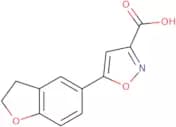 5-(2,3-Dihydro-1-benzofuran-5-yl)-1,2-oxazole-3-carboxylic acid