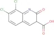 7,8-Dichloro-2-oxo-1,2-dihydroquinoline-3-carboxylic acid
